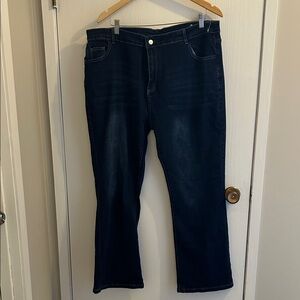 Dark Blue Denim Jeans